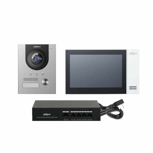 DHI KTP01 S2(F) IP Villa Outdoor Station & Indoor Monitor (Set)
